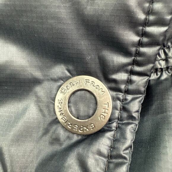 PrAna Women's Milly Down Filled Puffer Vest Charcoal Size M Outdoor Hiking - Picture 5 of 12